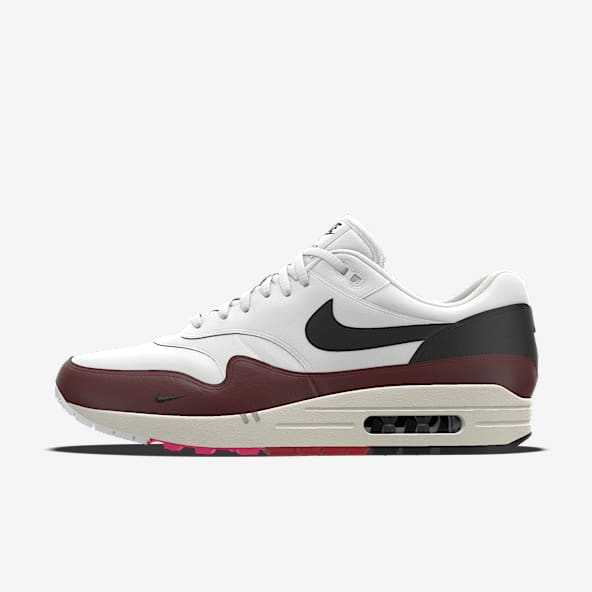 Nike air max 1 wit leer new arrivals